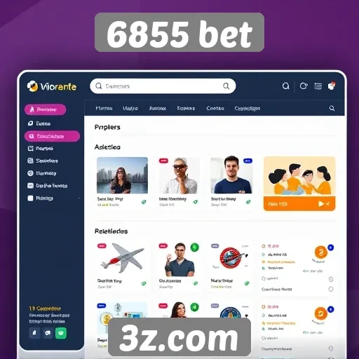 Interface do 6855 bet proporciona experiência de usuário intuitiva